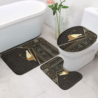 Egypt Pschent Crown Bathroom Set Ancient Mythology Unified Pharaoh