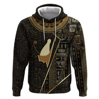 Egypt Pschent Crown Hoodie Ancient Mythology Unified Pharaoh