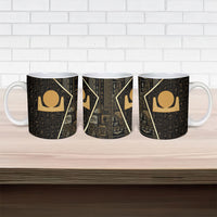 Egypt Akhet Ceramic Mug Ancient Mythology Horizon Sun Disk