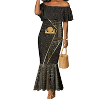 Egypt Akhet Mermaid Dress Ancient Mythology Horizon Sun Disk