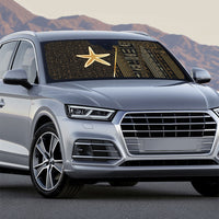 Egypt Seba Auto Sun Shade Ancient Mythology Golden Star Royal