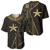 Egypt Seba Baseball Jersey Ancient Mythology Golden Star Royal