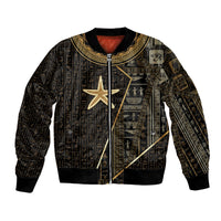 Egypt Seba Bomber Jacket Ancient Mythology Golden Star Royal