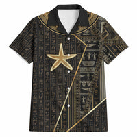 Egypt Seba Hawaiian Shirt Ancient Mythology Golden Star Royal