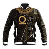 Egypt Shen Ring Baseball Jacket Ancient Mythology Eternally Protecting