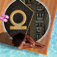 Egypt Shen Ring Beach Blanket Ancient Mythology Eternally Protecting