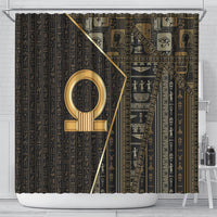 Egypt Shen Ring Shower Curtain Ancient Mythology Eternally Protecting