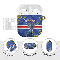 Cape Verde AirPods Case Blue Shark National Flag