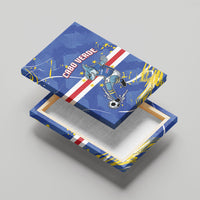 Cape Verde Canvas Wall Art Blue Shark National Flag