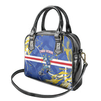 Cape Verde Shoulder Handbag Blue Shark National Flag