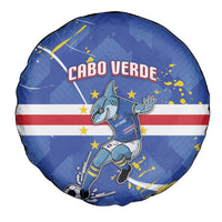 Cape Verde Spare Tire Cover Blue Shark National Flag