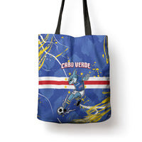 Cape Verde Tote Bag Blue Shark National Flag