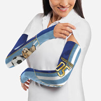 Custom Argentine And Cape Verde Football Arm Sleeves Split Flag Puma Shark Soccer