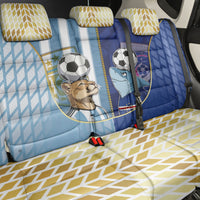 Argentine And Cape Verde Football Back Car Seat Cover Split Flag Puma Shark Soccer
