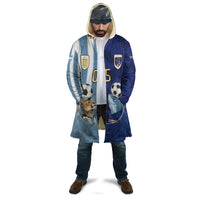 Custom Argentine And Cape Verde Football Cloak Split Flag Puma Shark Soccer