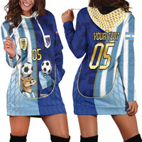 Custom Argentine And Cape Verde Football Hoodie Dress Split Flag Puma Shark Soccer
