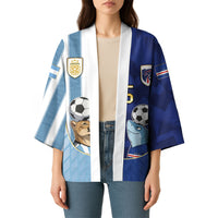 Custom Argentine And Cape Verde Football Kimono Split Flag Puma Shark Soccer