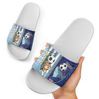 Argentine And Cape Verde Football Slide Sandals Split Flag Puma Shark Soccer