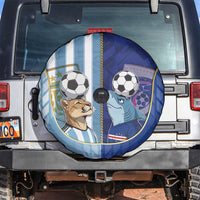 Argentine And Cape Verde Football Spare Tire Cover Split Flag Puma Shark Soccer