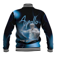 Ancient Greek Apollo Baseball Jacket God Of Archery - Wonder Print Shop