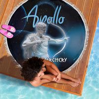 Ancient Greek Apollo Beach Blanket God Of Archery - Wonder Print Shop