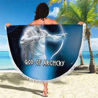 Ancient Greek Apollo Beach Blanket God Of Archery - Wonder Print Shop