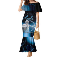 Ancient Greek Apollo Family Matching Mermaid Dress and Hawaiian Shirt God Of Archery - Wonder Print Shop