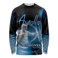 Ancient Greek Apollo Long Sleeve Shirt God Of Archery - Wonder Print Shop