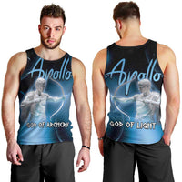 Ancient Greek Apollo Men Tank Top God Of Archery - Wonder Print Shop