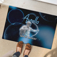 Ancient Greek Apollo Rubber Doormat God Of Archery - Wonder Print Shop