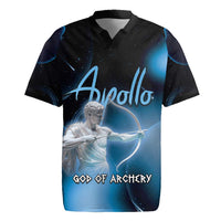 Ancient Greek Apollo Rugby Jersey God Of Archery - Wonder Print Shop