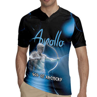 Ancient Greek Apollo Rugby Jersey God Of Archery - Wonder Print Shop