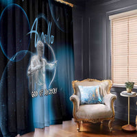 Ancient Greek Apollo Window Curtain God Of Archery - Wonder Print Shop