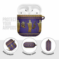 Hera AirPods Case Goddess With Ancient Greek Pattern - Wonder Print Shop