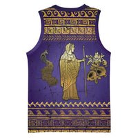 Hera Basketball Jersey Goddess With Ancient Greek Pattern - Wonder Print Shop