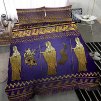 Hera Bedding Set Goddess With Ancient Greek Pattern - Wonder Print Shop