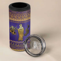 Hera 4 in 1 Can Cooler Tumbler Goddess With Ancient Greek Pattern - Wonder Print Shop