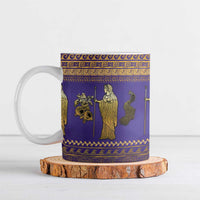 Hera Ceramic Mug Goddess With Ancient Greek Pattern - Wonder Print Shop