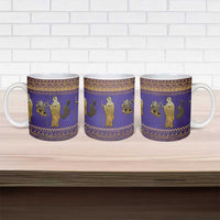 Hera Ceramic Mug Goddess With Ancient Greek Pattern - Wonder Print Shop