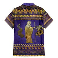 Hera Family Matching Mermaid Dress and Hawaiian Shirt Goddess With Ancient Greek Pattern - Wonder Print Shop