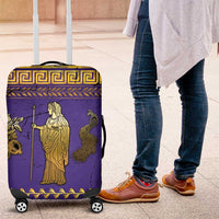 Hera Luggage Cover Goddess With Ancient Greek Pattern - Wonder Print Shop