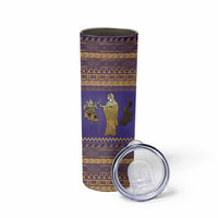 Hera Skinny Tumbler Goddess With Ancient Greek Pattern - Wonder Print Shop