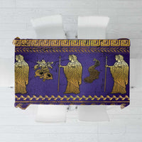 Hera Tablecloth Goddess With Ancient Greek Pattern - Wonder Print Shop