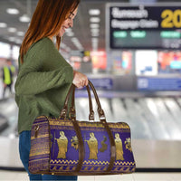 Hera Travel Bag Goddess With Ancient Greek Pattern - Wonder Print Shop