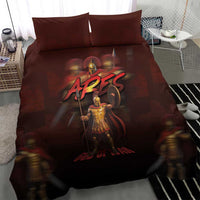 Ancient Greek Ares Bedding Set God Of War And Courage - Wonder Print Shop