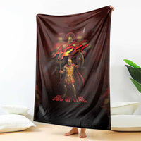 Ancient Greek Ares Blanket God Of War And Courage - Wonder Print Shop