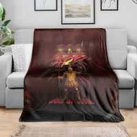 Ancient Greek Ares Blanket God Of War And Courage - Wonder Print Shop