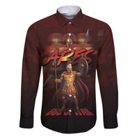 Ancient Greek Ares Family Matching Puletasi and Hawaiian Shirt God Of War And Courage - Wonder Print Shop