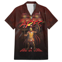 Ancient Greek Ares Family Matching Summer Maxi Dress and Hawaiian Shirt God Of War And Courage - Wonder Print Shop