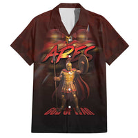 Ancient Greek Ares Hawaiian Shirt God Of War And Courage - Wonder Print Shop